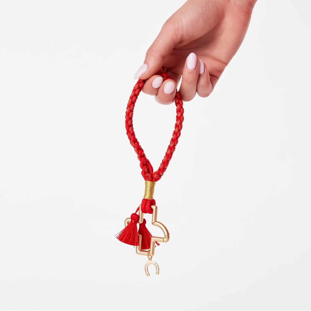 Figs Lunar New Year Good Luck Knot Keychain